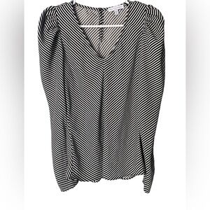 Maison D'amelie Tops | Maison D'amelie Paris Blouse | Color:Black/White Size:S